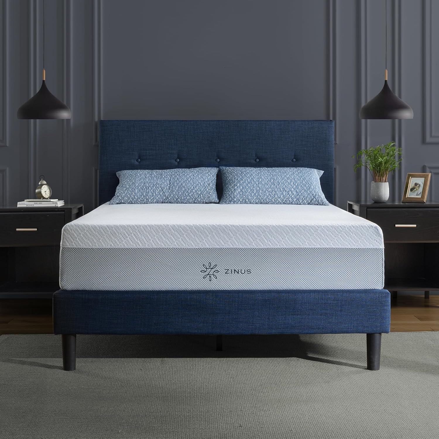 Zinus Quadcool mattress review and rating - detailed features and technical specifications of the Zinus Quadcool cooling mattress