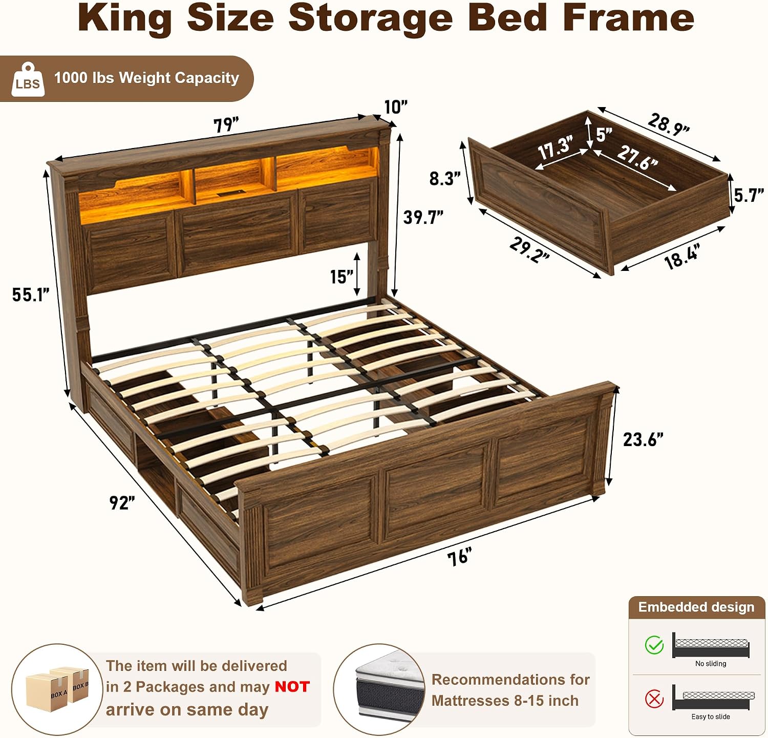 Farmhouse King Size Bed Frame Review: Pros & Cons 2 farmhouse king size bed frame review,farmhouse bed frame review and rating,is farmhouse king bed frame worth buying,farmhouse bed frame review pros cons,st mandyu bed frame review honest opinion,farmhouse bed frame review verdict performance testing over multiple weeks