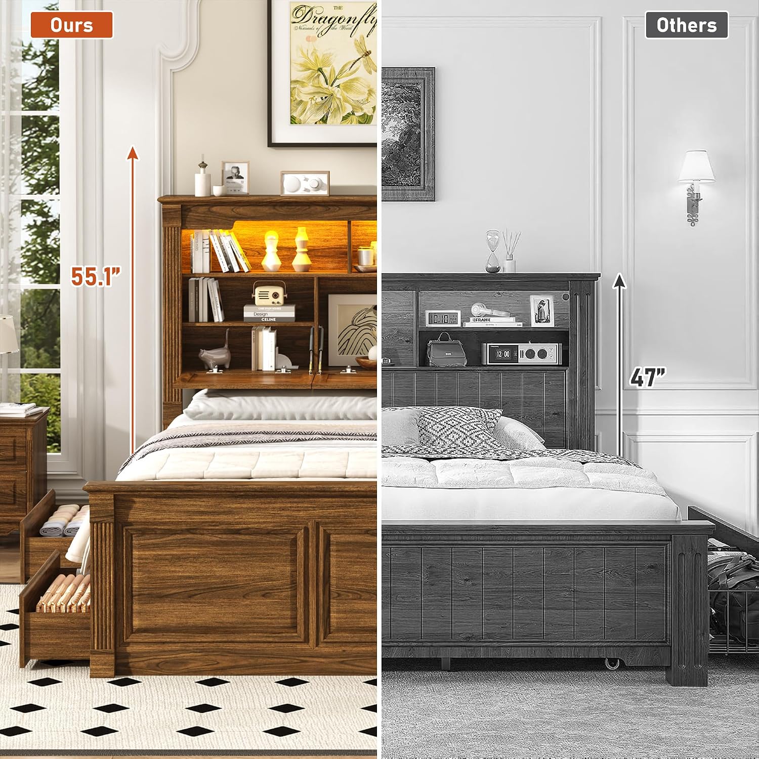 Farmhouse King Size Bed Frame Review: Pros & Cons 3 farmhouse king size bed frame review,farmhouse bed frame review and rating,is farmhouse king bed frame worth buying,farmhouse bed frame review pros cons,st mandyu bed frame review honest opinion,farmhouse bed frame review verdict feature breakdown and specification detail