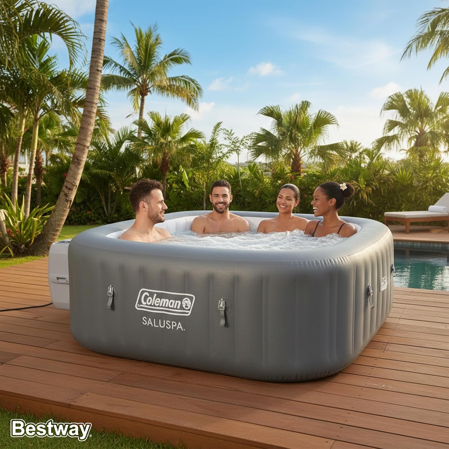 Coleman SaluSpa Hawaii review,Coleman SaluSpa Hawaii review and rating,Is Coleman SaluSpa Hawaii worth buying,Coleman SaluSpa Hawaii review pros cons,Coleman SaluSpa Hawaii review honest opinion,Coleman SaluSpa Hawaii hot tub review verdict key features and specifications overview