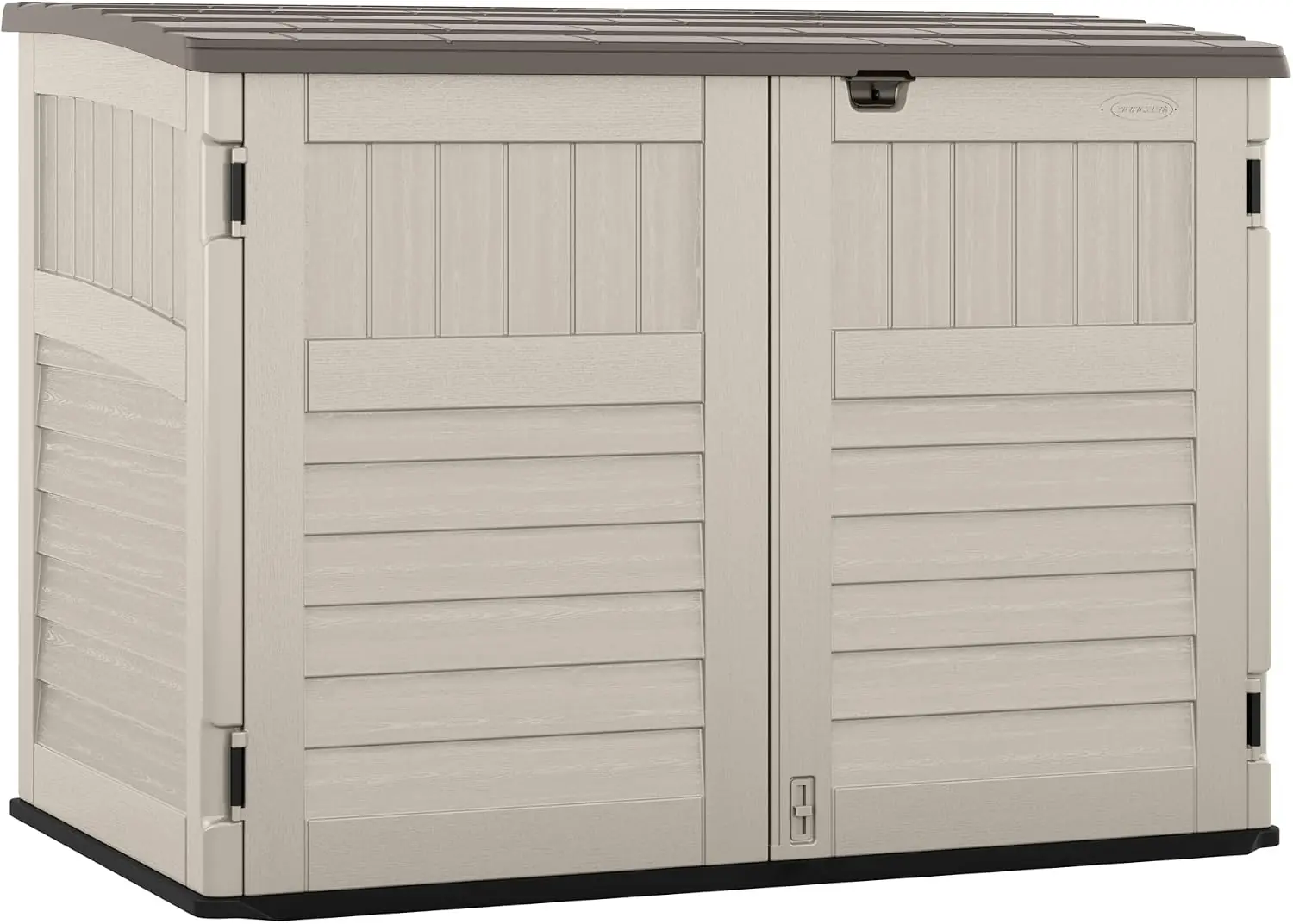 Suncast Horizontal Storage Shed review: Honest Verdict 1 Suncast Horizontal Storage Shed review,Suncast Horizontal Storage Shed review and rating,is Suncast Horizontal Storage Shed worth buying,Suncast Horizontal Storage Shed review pros cons,Suncast Horizontal Storage Shed review honest opinion,Suncast Stow-Away Shed review verdict unboxing — package contents and first impressions