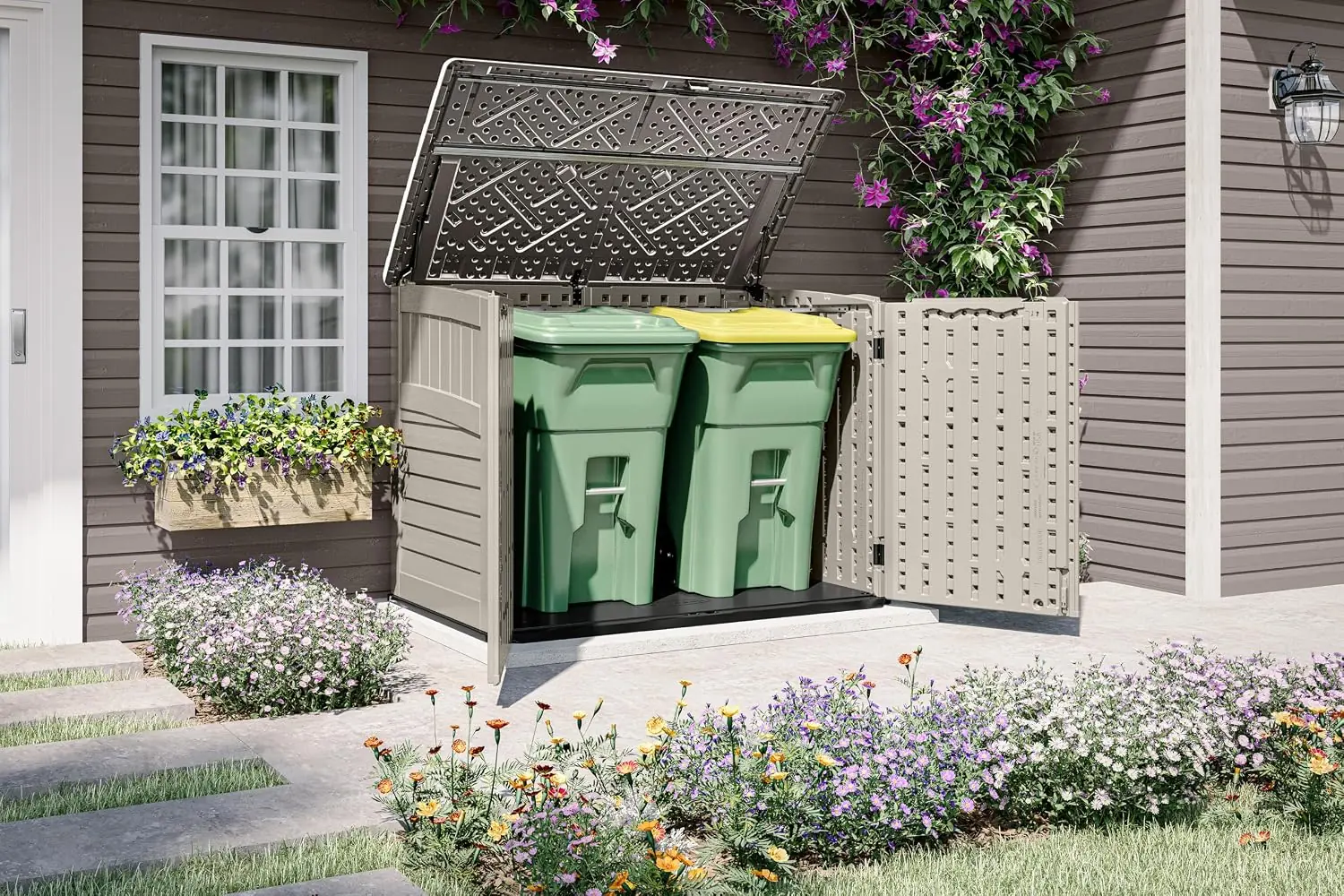 Suncast Horizontal Storage Shed review: Honest Verdict 3 Suncast Horizontal Storage Shed review,Suncast Horizontal Storage Shed review and rating,is Suncast Horizontal Storage Shed worth buying,Suncast Horizontal Storage Shed review pros cons,Suncast Horizontal Storage Shed review honest opinion,Suncast Stow-Away Shed review verdict feature breakdown and specification detail