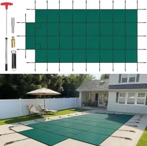 Image 1 of VEVOR pool safety cover review